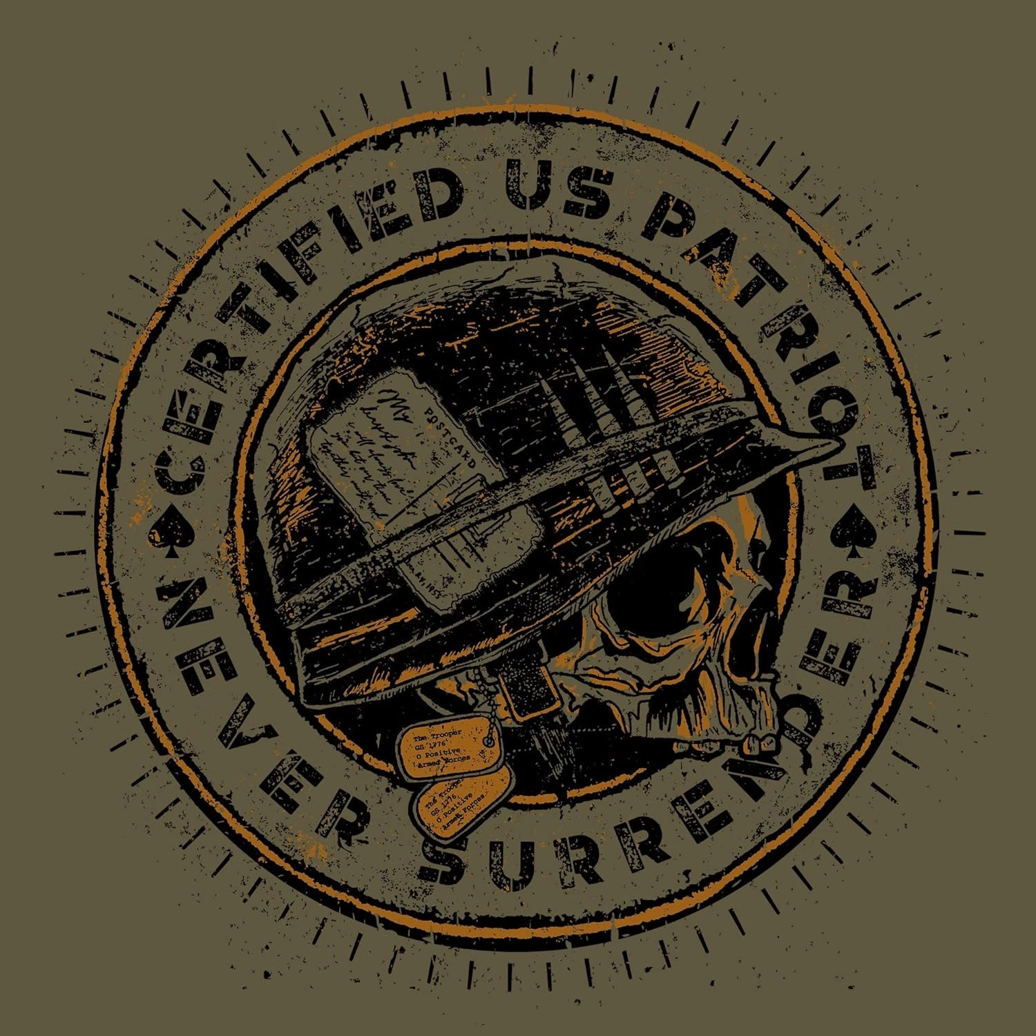 Grunt Style Patriot Seal Men's T-Shirt