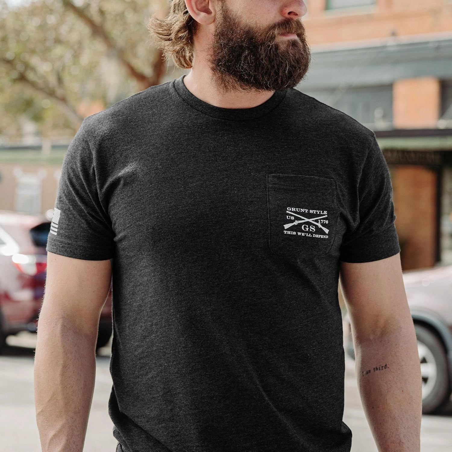 Grunt Style Pocket Basic Men's T-Shirt
