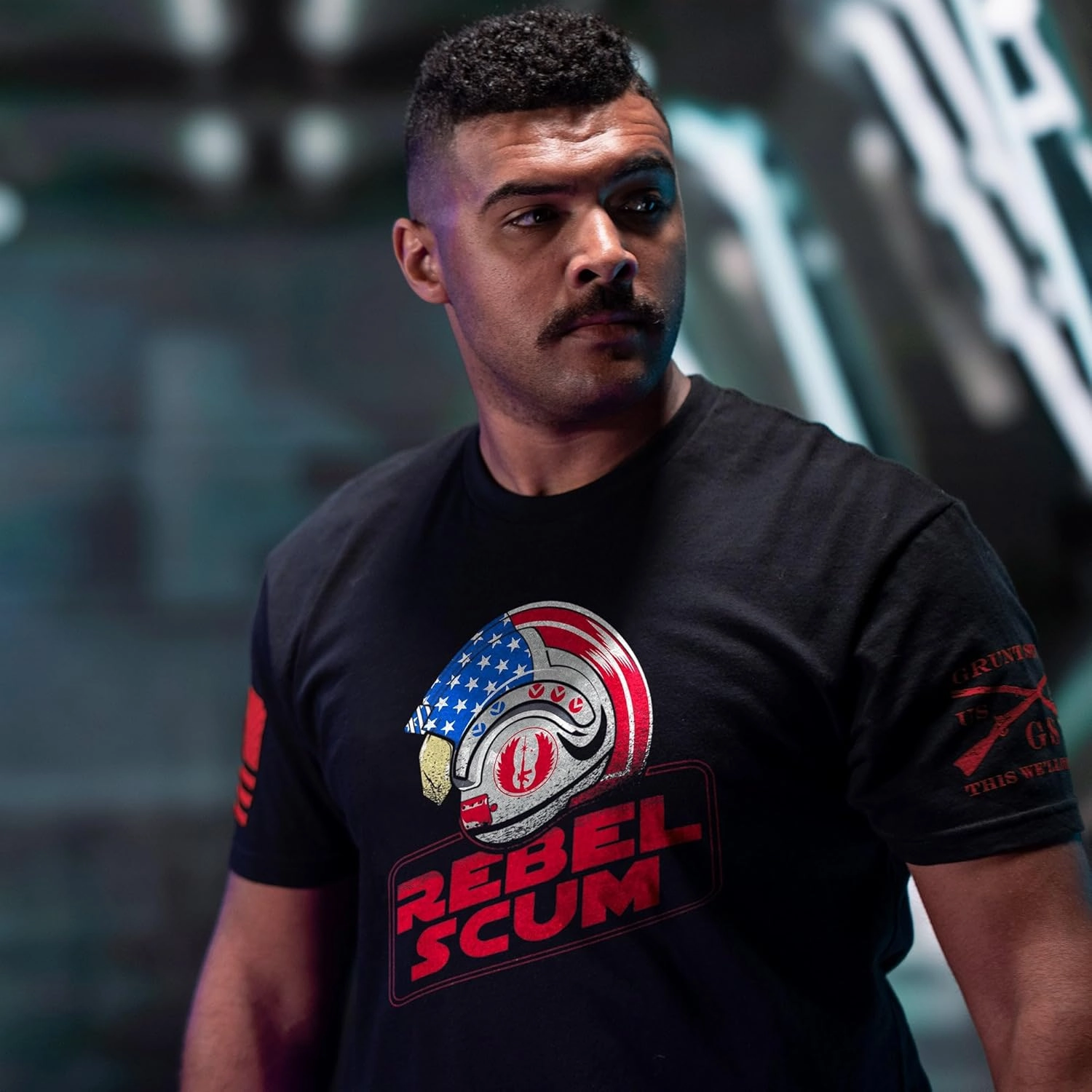 Grunt Style Rebellion Lives Men's T-Shirt