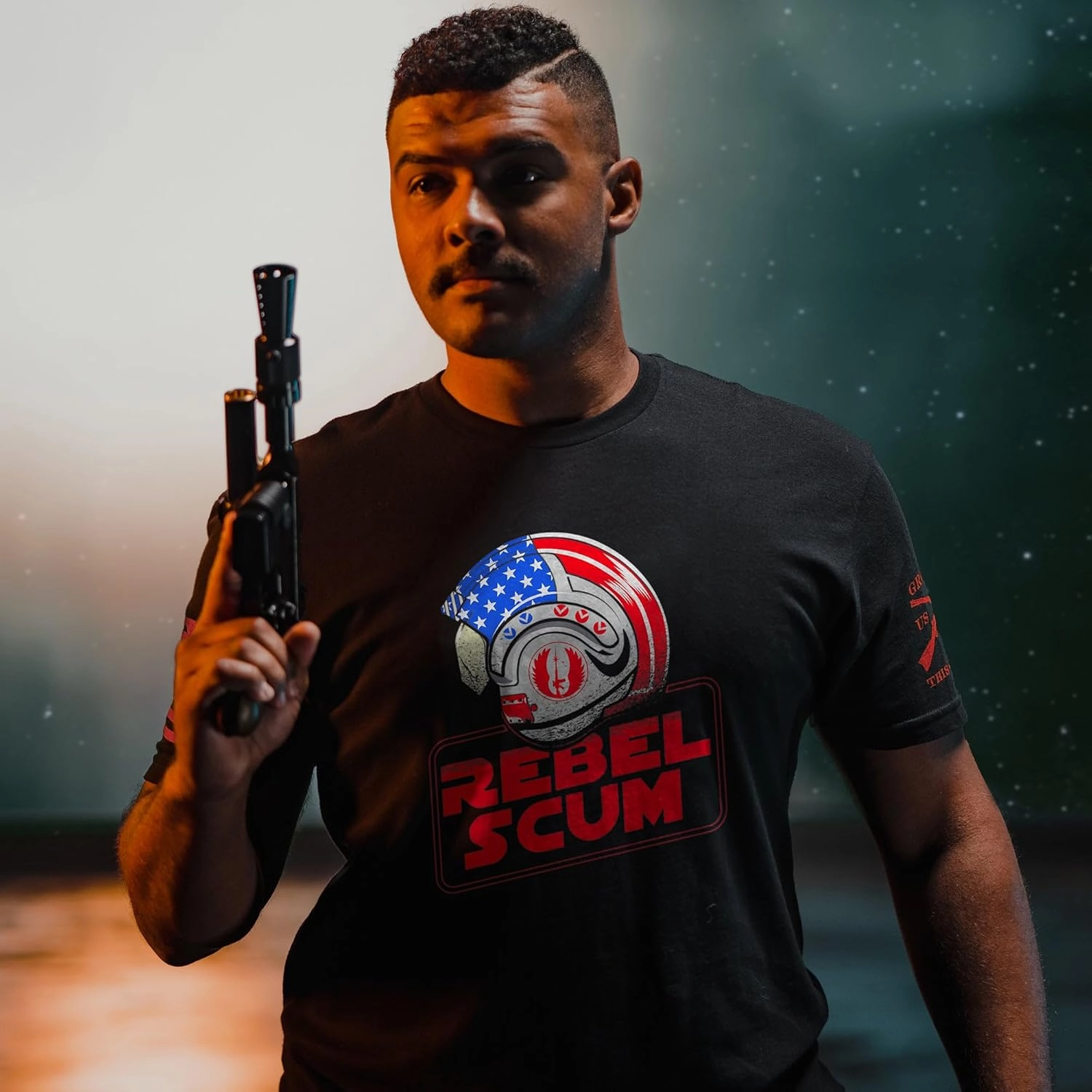 Grunt Style Rebellion Lives Men's T-Shirt