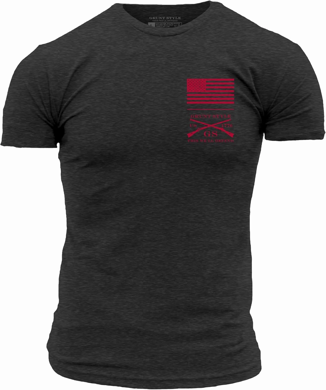 Grunt Style Red Blood Blue Collar Men's T-Shirt