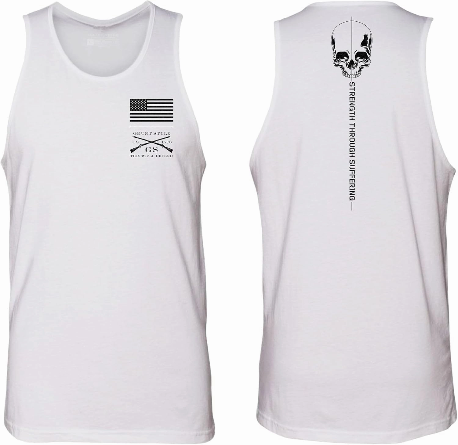 Grunt Style Strength Through Suffering Men's Tank Top