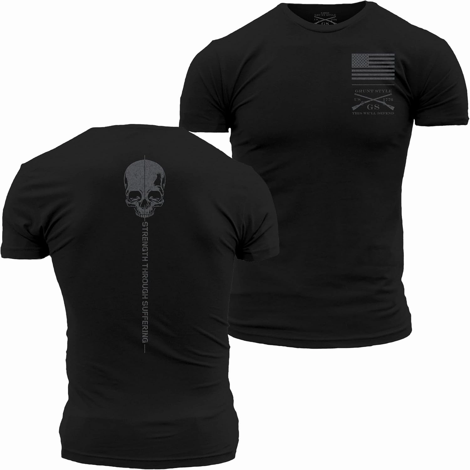 Grunt Style Strength Through Suffering Men's Training T-Shirt