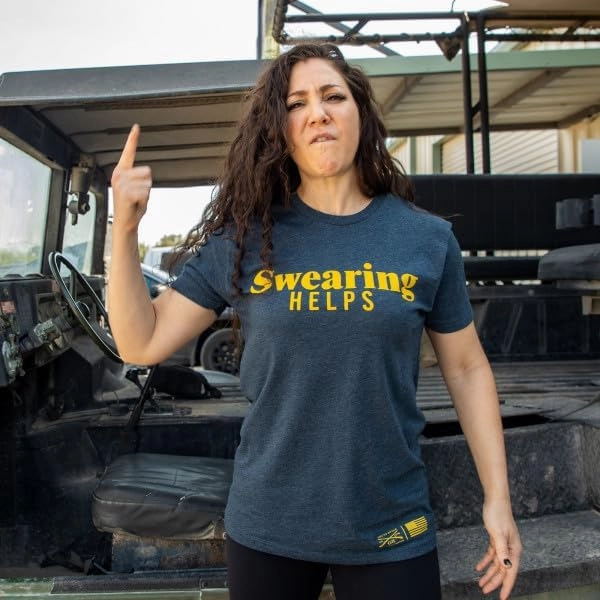 Grunt Style Swearing Helps Boyfriend Fit Women's T-Shirt