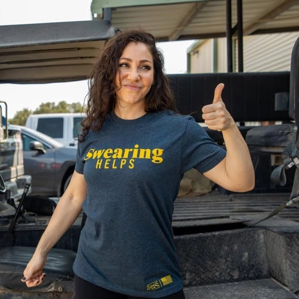 Grunt Style Swearing Helps Boyfriend Fit Women's T-Shirt