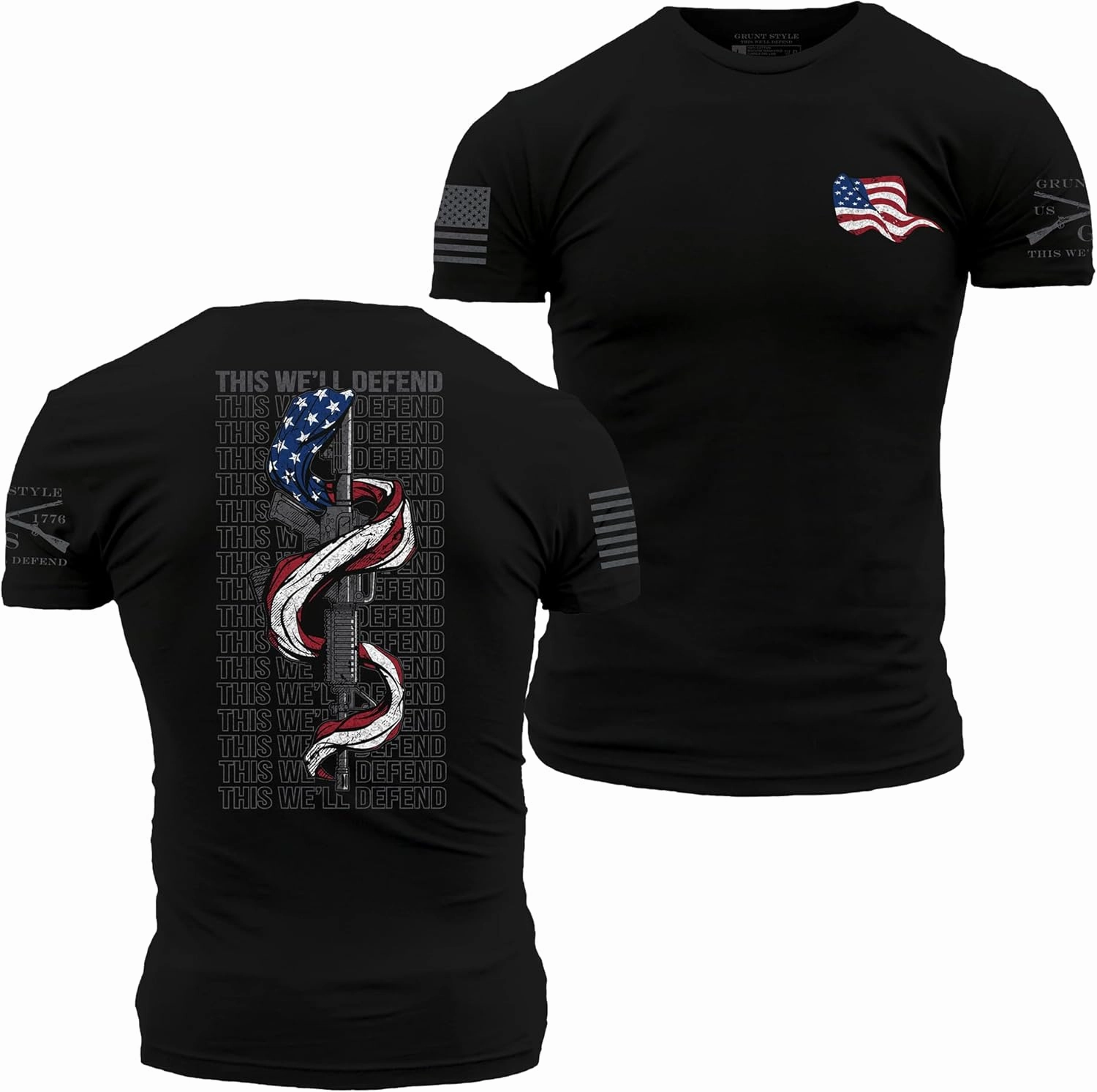 Grunt Style This We'll Defend 2A Men's T-Shirt