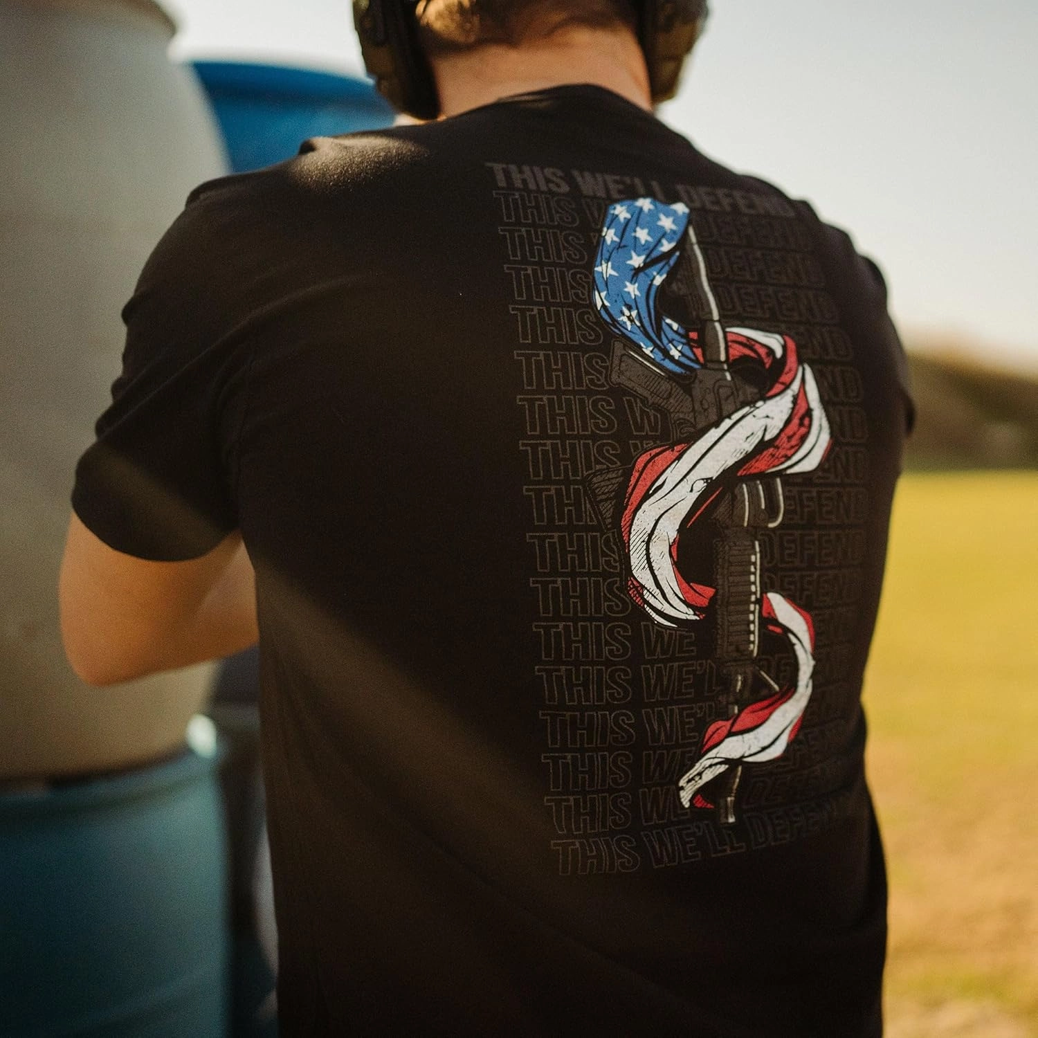 Grunt Style This We'll Defend 2A Men's T-Shirt