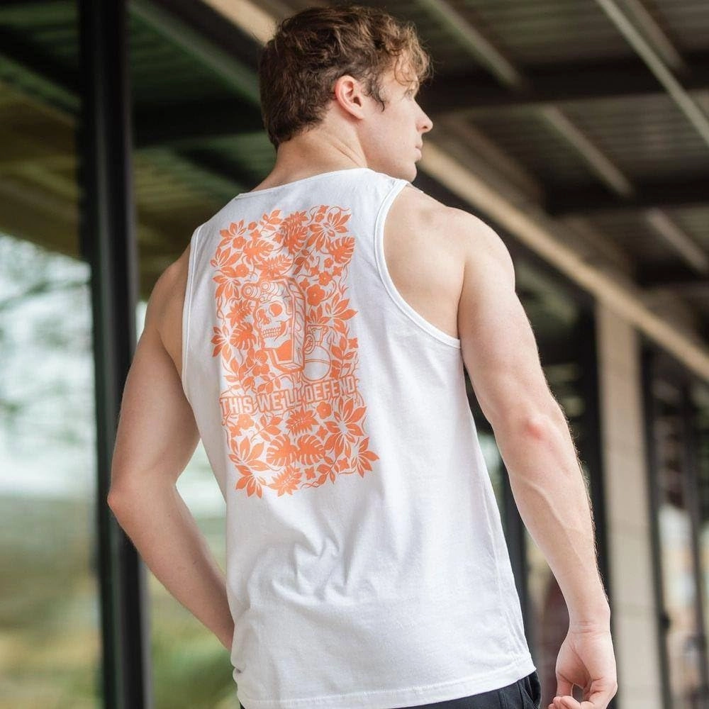 Grunt Style Tropical Death Men's Tank