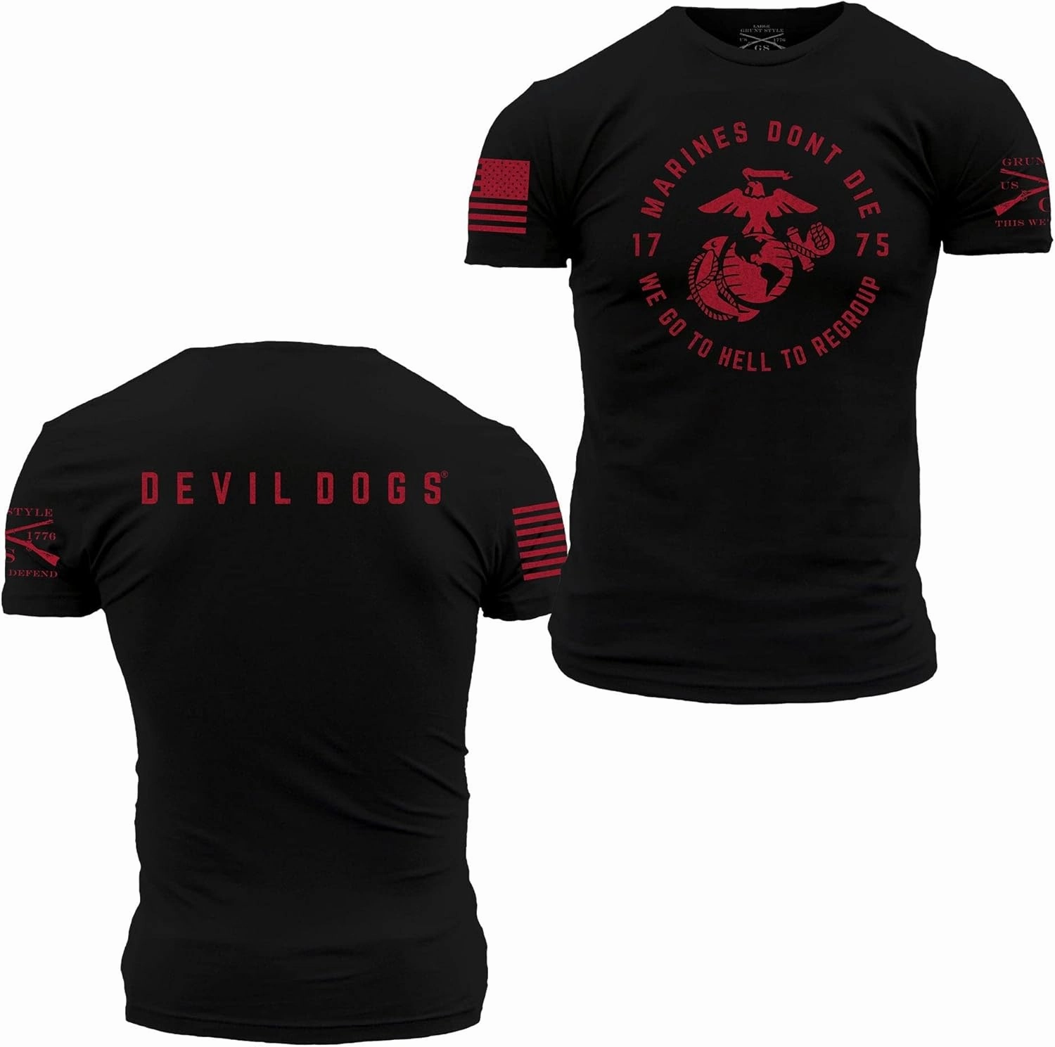 Grunt Style USMC Regroup Men's T-Shirt