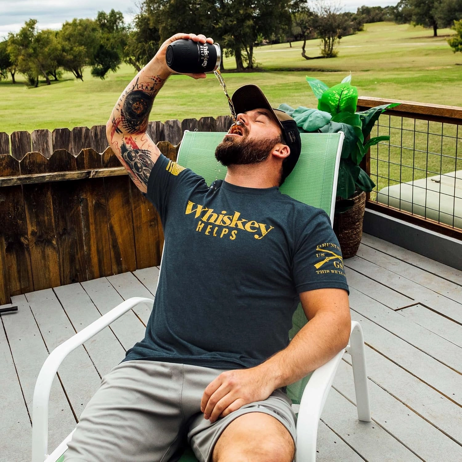 Grunt Style Whiskey Helps