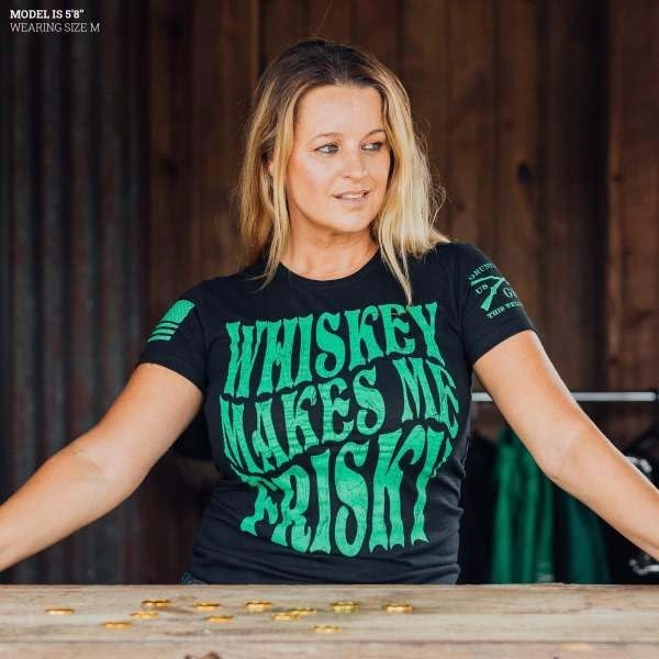 Grunt Style Whiskey Makes Me Friskey Women's T-Shirt