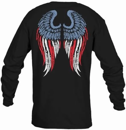 Grunt Style Women's Freedom Angel Long Sleeve T-Shirt