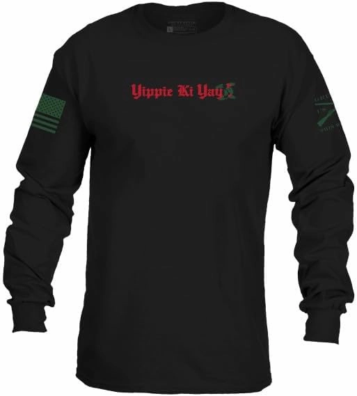 Grunt Style Yippee Ki Yay 2.0 Long Sleeve Men's T-Shirt