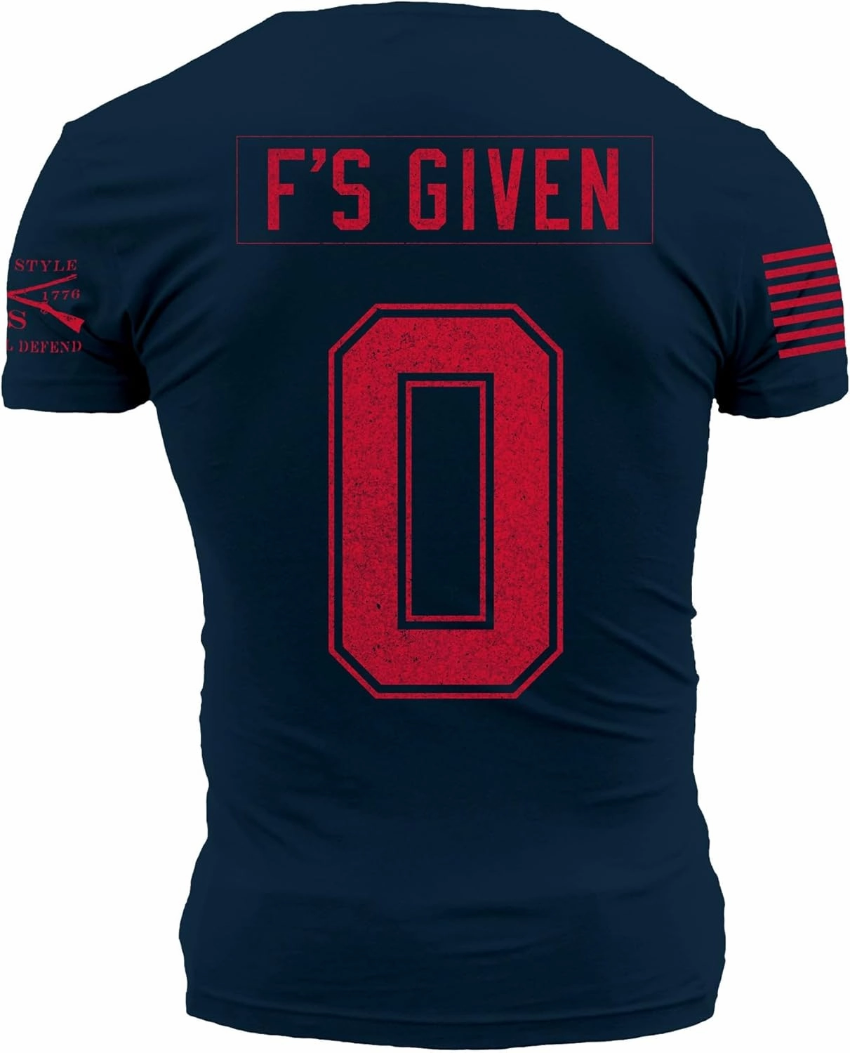 Grunt Style Zero F's Given Men's T-Shirt