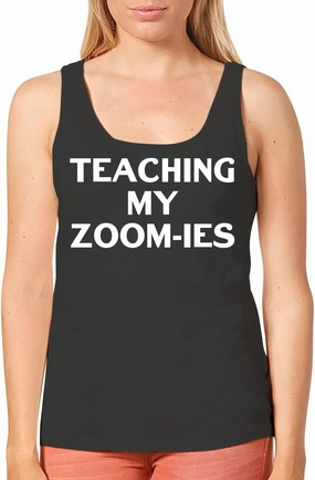 Harding Industries Teaching My Zoom-ies - Women's Soft Graphic Tank Top