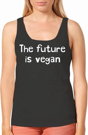 Harding Industries The Future is Vegan - Women's Soft Graphic Tank Top