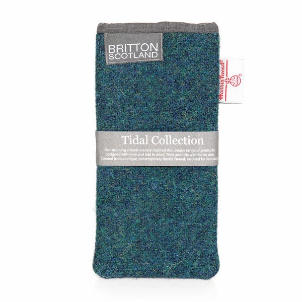 Harris Tweed Tidal Range Glasses Case