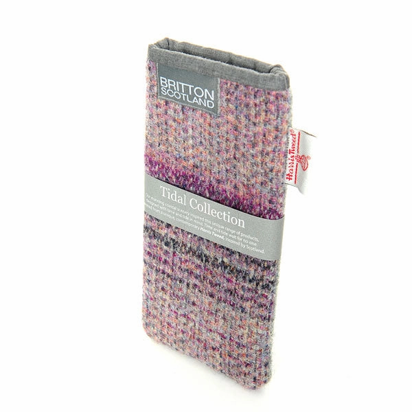 Harris Tweed Tidal Range Glasses Case