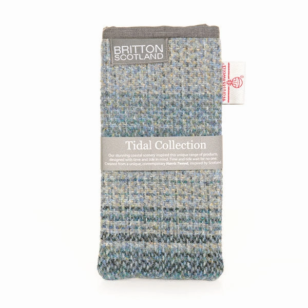 Harris Tweed Tidal Range Glasses Case