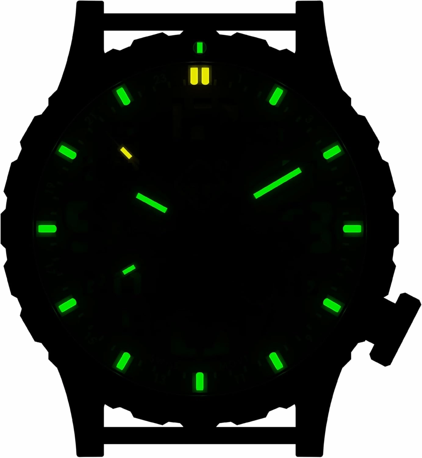 HAZARD 4 Heavy Water Diver™ : Titanium Tritium Dive-Watch