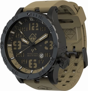HAZARD 4 Heavy Water Diver™ : Titanium Tritium Dive-Watch