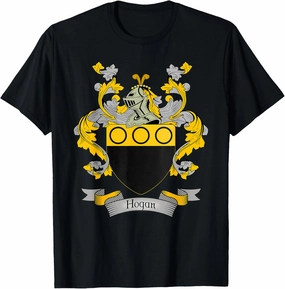 Hogan Coat of Arms | Hogan Surname Family Crest T-Shirt