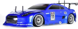 HSP 1:10 Scale Large Blue RC Car 35  kmh High Speed Remote Control Vehicle 4WD Electric Power On Road Drift Racing Car 94123 FlyingFish