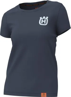 Husqvarna Short Sleeve t-Shirt, XX-Large, Navy