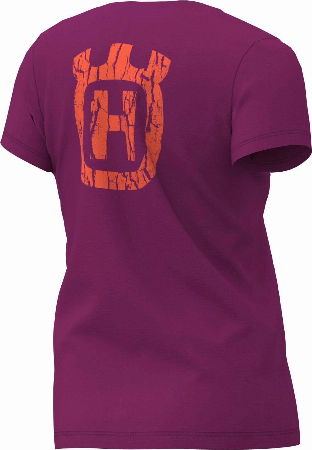 Husqvarna Short Sleeve t-Shirt, XX-Large, Purple