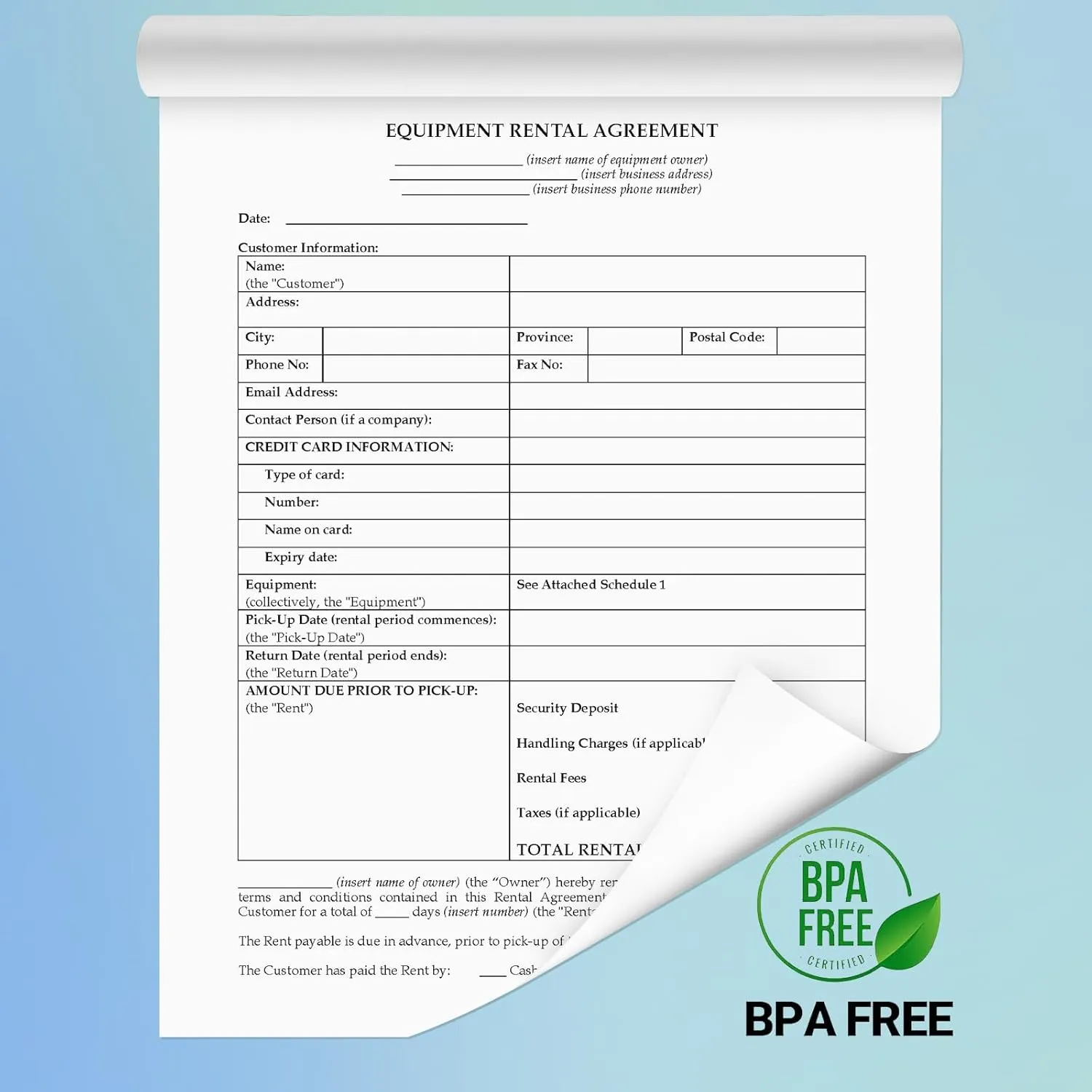 JADENS US Letter Size Quick-Dry Thermal Printer Paper 8.5''x11'', 4 Rolls, Compatible with Gloryang & JADENS PD-A4 Portable Printer