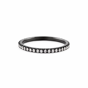 Jado Ebony -  Eternity Ring