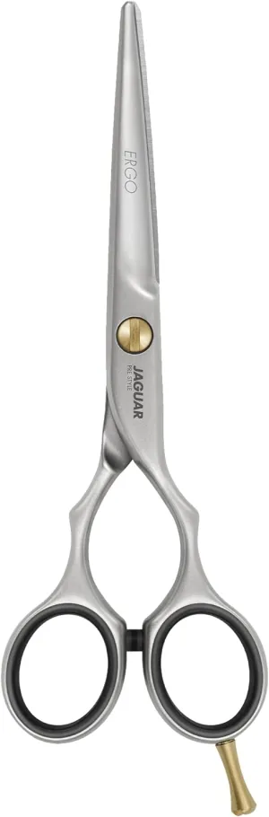 Jaguar Hairdressing Shears Pre Style Ergo 6.0 Inch Professional Stainless Steel Hair Cutting & Trimming Scissors for Salon Stylists and Barbers, Satin Finish Look, Classic Design, Made in Germany