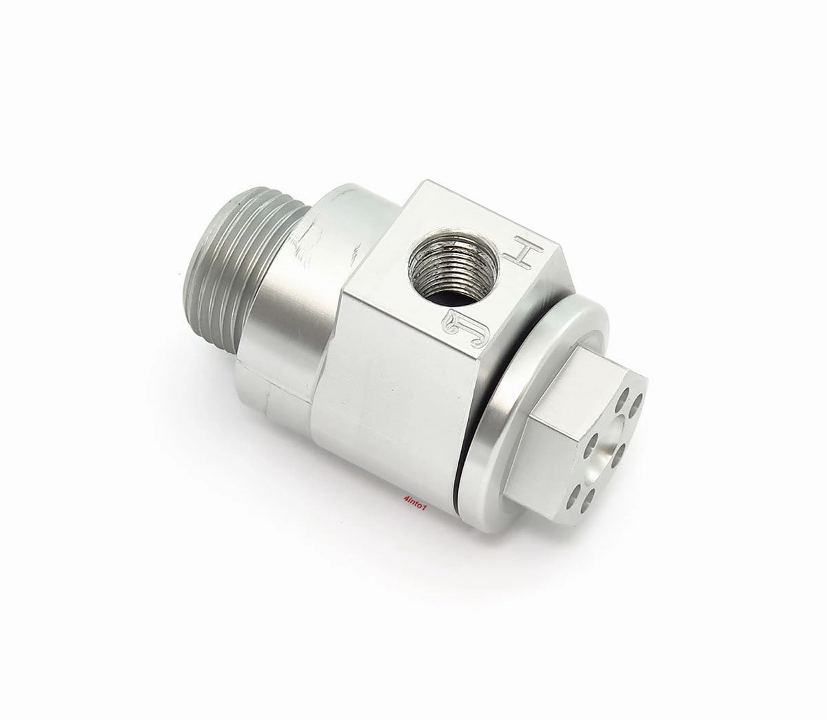 Joker Machine Oil Pressure Gauge Mount - Clear - Fits Honda CB750