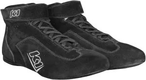 K1 Challenger Nomex® Youth Auto Racing Shoes - SFI 3.3/5 - Black - Size 6