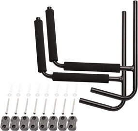 Kayak Storage Racks, Heavy Duty Garage Hooks, Wall Mounted Utility Hanging Cradle Rack, Indoor/Outdoor Kayak Hangers for Canoe Paddle Board