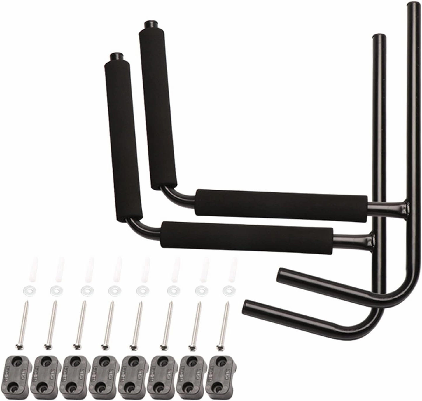 Kayak Storage Racks, Heavy Duty Garage Hooks, Wall Mounted Utility Hanging Cradle Rack, Indoor/Outdoor Kayak Hangers for Canoe Paddle Board