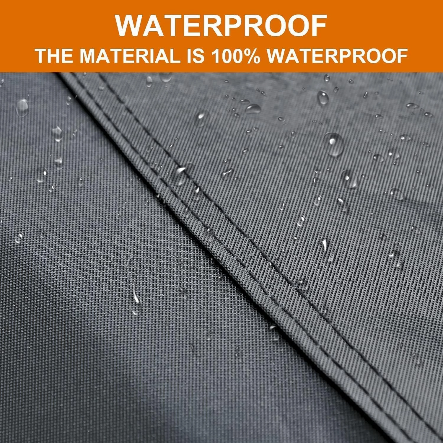 Kayme 7 Layers Truck Cover Waterproof All Weather, Heavy Duty Outdoor Pickup Cover Sun Rain Uv Protection, Universal Fit (Length Up to 220 inch) M .Black