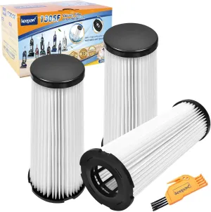 KEEPOW Filter Replacement for Dirt Devil, F1 Filter Compatible with Dirt Devil Featherlite Bagless Upright Vacuum, Parts# 2JC0280000, 3-JC0280-000, 2JC0360000 (3 Pack)
