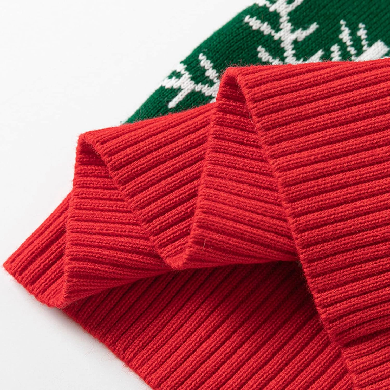 Kids Christmas Sweater for Boy Girls Crewneck Knit Pullover Snowflake Reindeer Long Sleeve Sweatshirts Winter Clothing