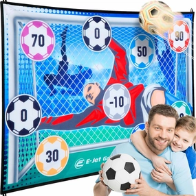 Kids Soccer Goal Ball Game for Boy Girl Ages 3 4 5 6 7 8 Year Old | Football Toys, Indoor Party Family Fun