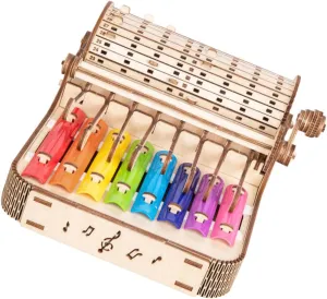 Kisangel Xylophone Musical Toy for Boy Girl Percussion Instrument for Early Education Design Smooth Edges Music Learning for Boys and Girls