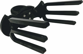 Krypt Towers Wakeboard Rack, Black Aluminum Wakeboarding Tower Holder, Adjustable Angle Base to Level with Boat, Clamp Fits Tubing Sizes: 1 3/4", 1 7/8", 2", 2 1/4", 2 3/8", 2 1/2"