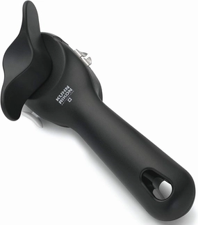 Kuhn Rikon Auto Safety LidLifter/Can Opener with Ring Pull, 8 x 2.5 x 2.75 inches, Black