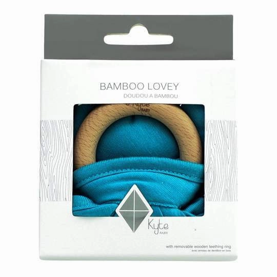 Kyte Baby - Lovey with Removable Wooden Teething Ring