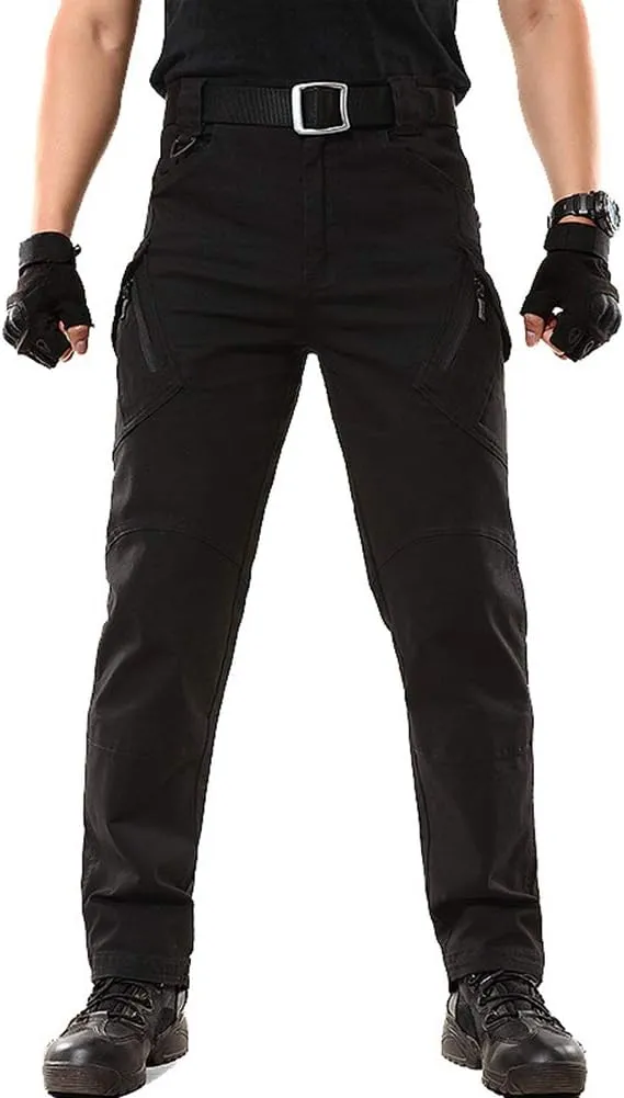 LABEYZON Men's Casual Cargo Work Pants Outdoor Lightweight Military Tactcial Pants for Men with 9 Pockets