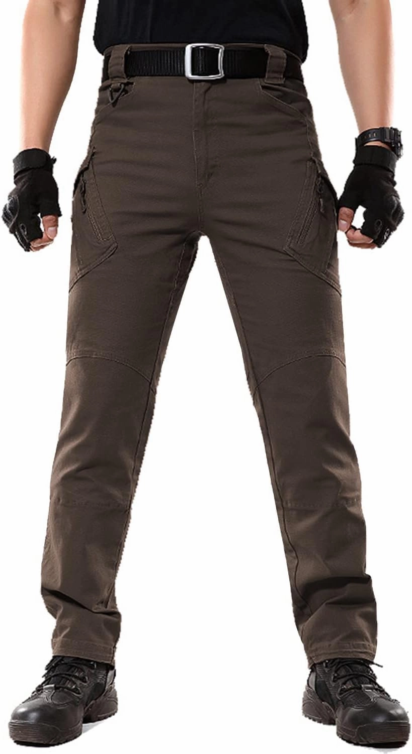 LABEYZON Men's Casual Cargo Work Pants Outdoor Lightweight Military Tactcial Pants for Men with 9 Pockets
