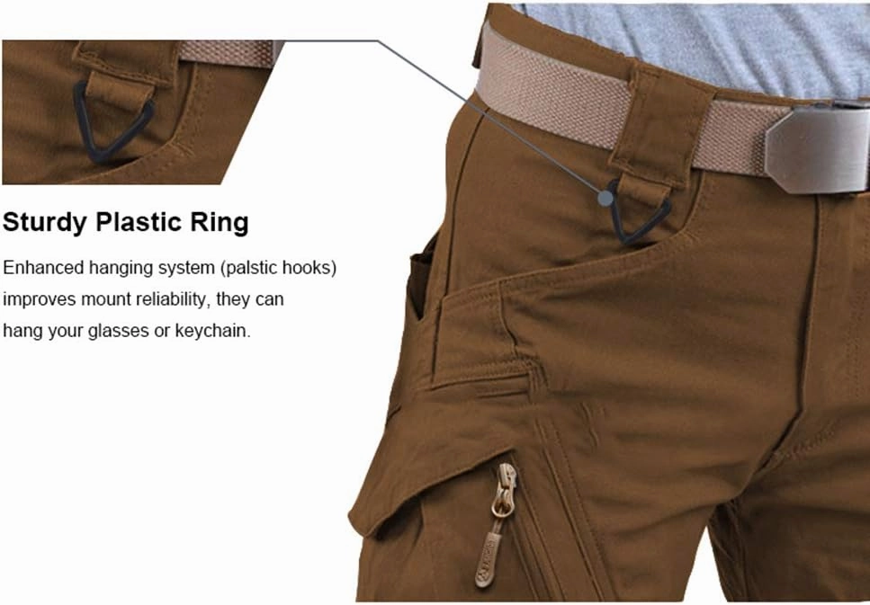LABEYZON Men's Casual Cargo Work Pants Outdoor Lightweight Military Tactcial Pants for Men with 9 Pockets