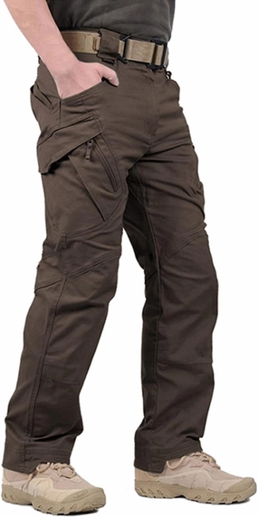 LABEYZON Men's Casual Cargo Work Pants Outdoor Lightweight Military Tactcial Pants for Men with 9 Pockets