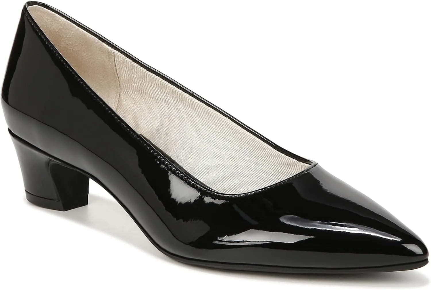 LifeStride Womens Minx Pumps Black Patent 9 W