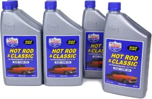 Lucas Oil 10687 Hot Rod & Classic Car SAE 10W-30 Motor Oil - 1 Quart (Pack of 6)